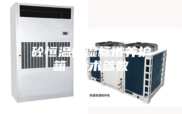 砼恒温恒湿标准养护箱 技术参数