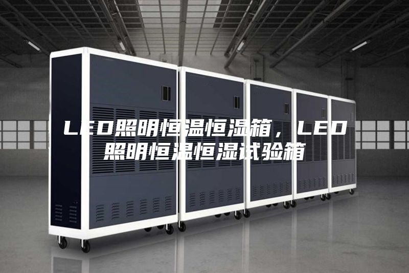 LED照明恒温恒湿箱，LED照明恒温恒湿试验箱