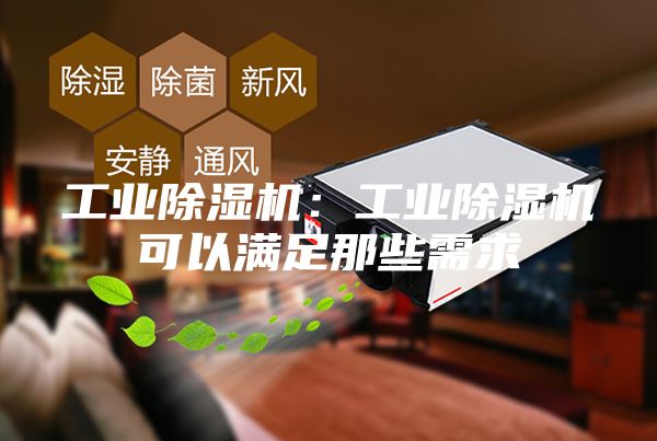 工业除湿机：工业除湿机可以满足那些需求